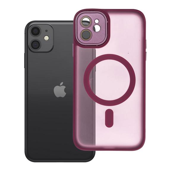 Etui na iPhone 11 Variete Mag Cover zgodne z MagSafe fioletowe