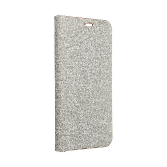 Etui z klapką na Xiaomi Redmi NOTE 13 PRO 4G / POCO M6 PRO 4G Luna Book Gold srebrne