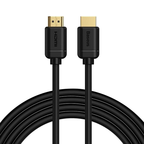 BASEUS kabel HDMI do HDMI 4K 60Hz 2.0 High Definition CAKGQ-C01 3 metry czarny