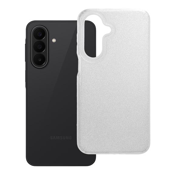 Etui na Samsung A27 5G Shining srebrne