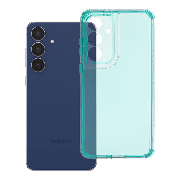 Etui na Samsung S25 FE Matrix Clear miętowe