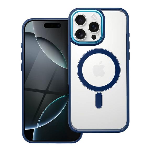 Futerał do iPhone 16 PRO MAX Color Edge Mag Cover zgodny z MagSafe niebieski