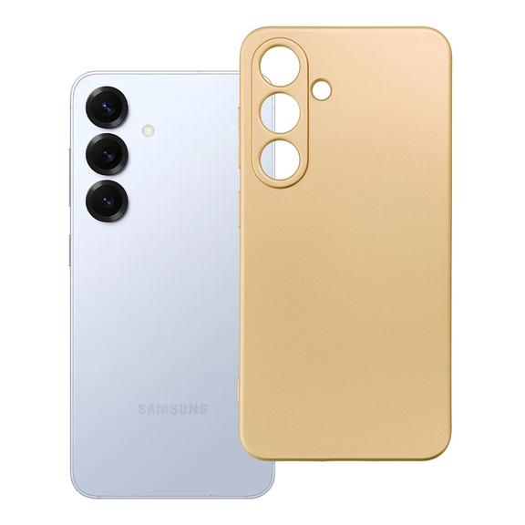 Futerał do Samsung S25 Metallic złoty