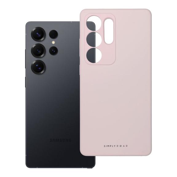 ROAR futerał CLOUD SKIN do SAMSUNG S25 Ultra 5G Jasnoróżowy
