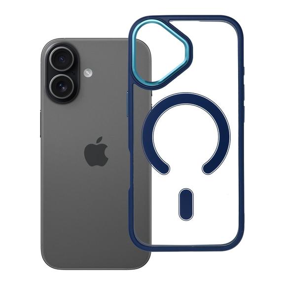 Etui na iPhone 17 Color Edge Mag Cover zgodne z MagSafe niebieskie