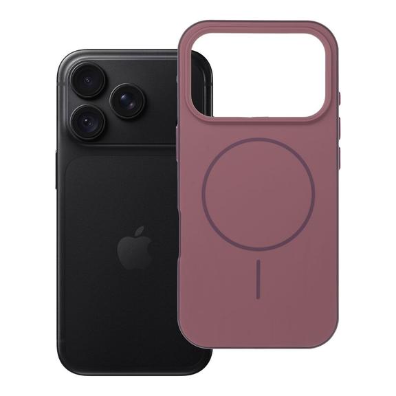 Etui na iPhone 18 Pro / 17 Pro Forcell F-Protect Chromatic Premium zgodne z MagSafe dark cherry 0INT