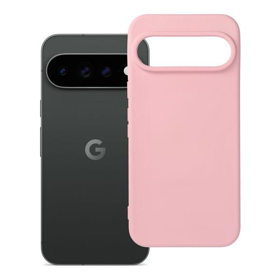 Etui na Google Pixel 11 Pro XL Silicone pudrowy róż