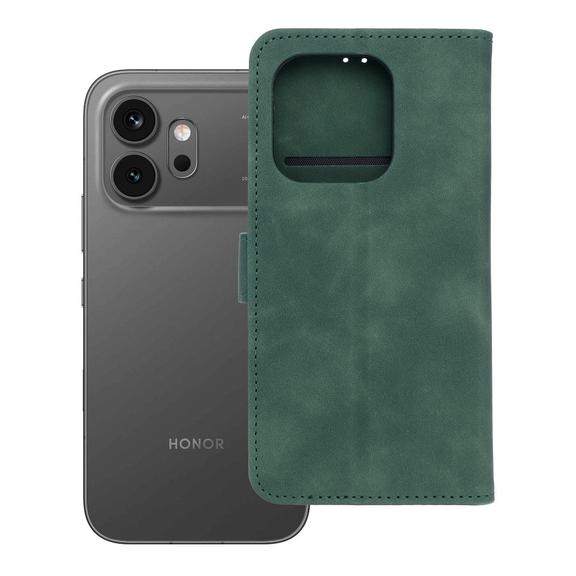 Etui z klapką na Honor 600 LITE Tender Book zielone