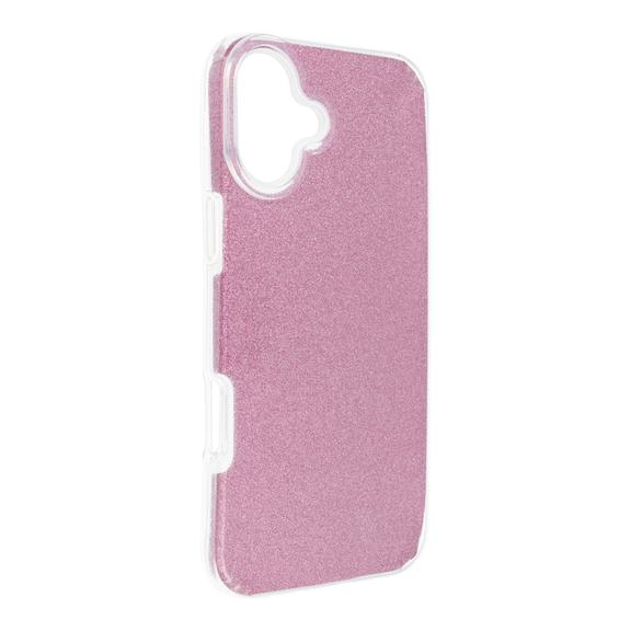 Futerał do iPhone 16 PLUS Shining różowy
