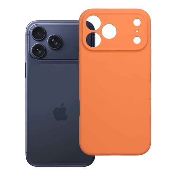 Etui na iPhone 18 Pro Max / 17 Pro Max Forcell F-Protect Rubber Premium zgodny z MagSafe orange 0INT