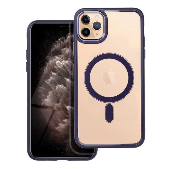 Futerał do iPhone 11 PRO MAX Color Edge Mag Cover zgodny z MagSafe fioletowy