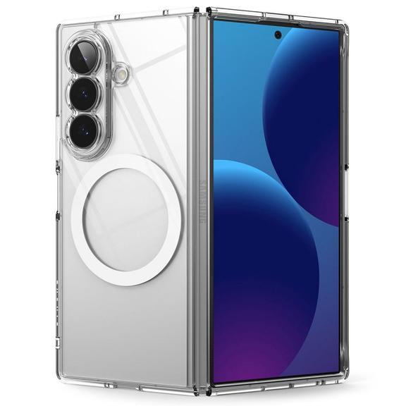 Futerał RINGKE FUSION MAGNETIC kompatybilny z MagSafe do SAMSUNG GALAXY Z FOLD 8 ULTRA transparentny