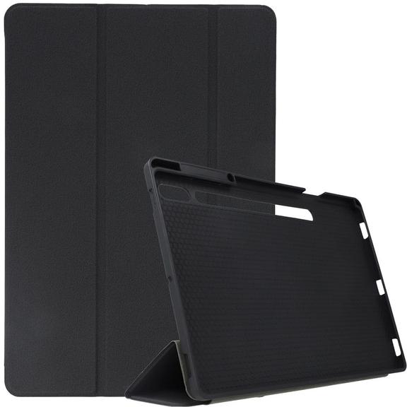 DUX DUCIS etui DOMO składane z miejscem na rysik do SAMSUNG Tab S8 Plus (X800/X806)/S7FE(T730/T736B)/S7 Plus (T970/T976B) czarne