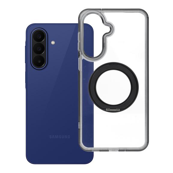 Etui na Samsung A27 Frame Circle Stand zgodne z MagSafe czarne