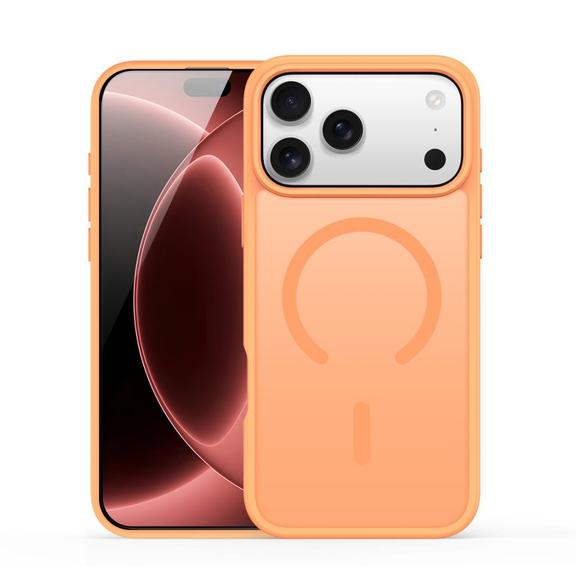 DUX DUCIS futerał YIND kompatybilny z MagSafe do iPhone 18 Pro Max / 17 Pro Max (Open Ring Version) orange