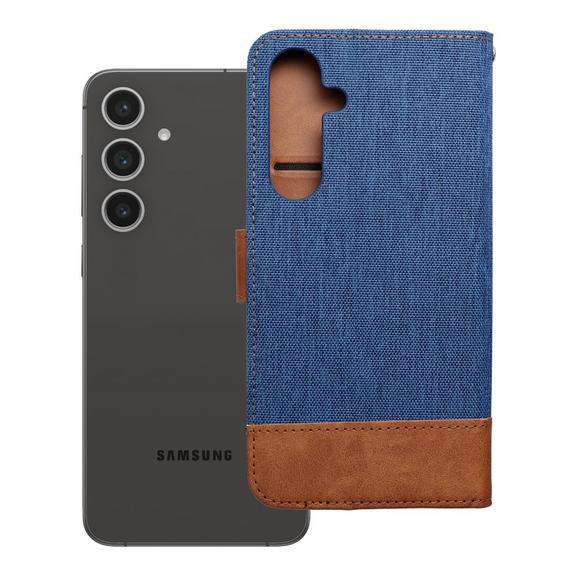 Etui z klapką na Samsung S24 FE Jeans Book niebieskie