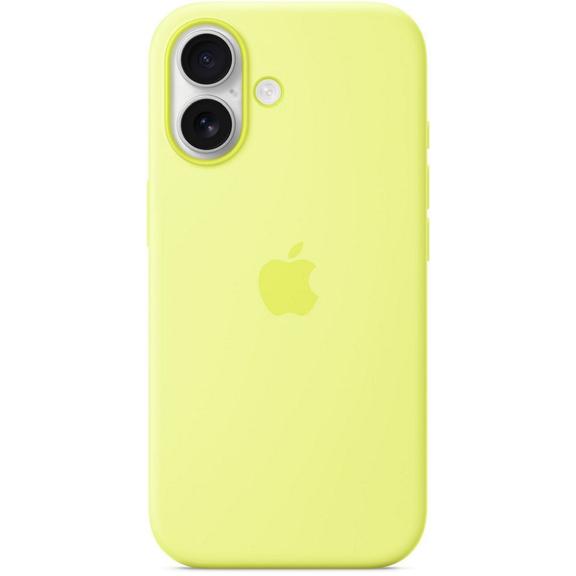 iPhone 17 Silicone Case with MagSafe - Neon Yellow 0INT