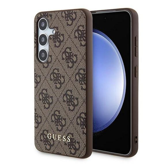 GUESS futerał do SAMSUNG A55 GUOHCSA55G4GFBR (PU 4G Classic Metal Logo) brązowy