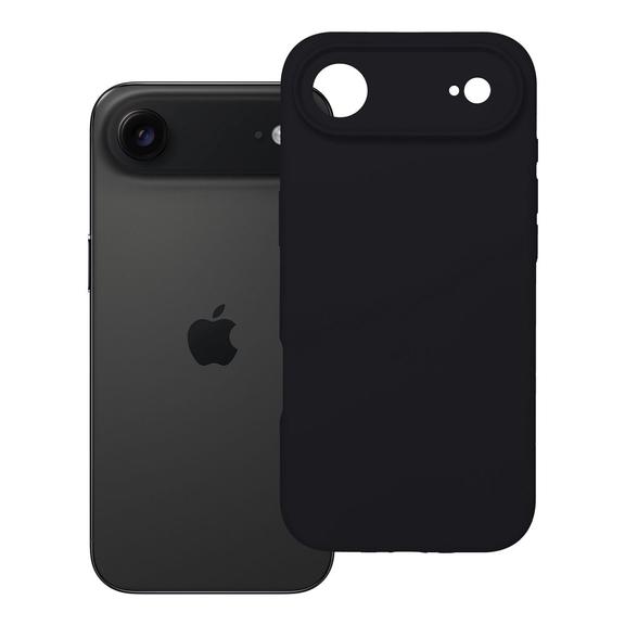 Futerał do iPhone 17 AIR Silicone 2mm zgodny z MagSafe czarny