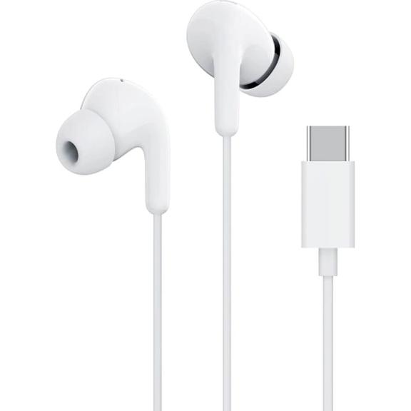 Słuchawki przewodowe douszne USB C Xiaomi M2413E1 białe