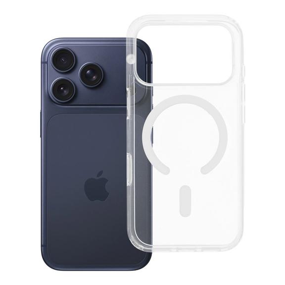 Etui na iPhone 17 Pro / 18 Pro Clear Mag Cover Elite (Str / Nieżółknący / Camera Control Button) zgodne z MagSafe transparentne