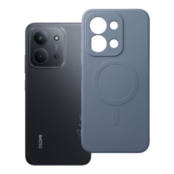 Futerał do Xiaomi Redmi 15C (173,16 x 81,07 x 8,2) Silicone Mag Cover zgodny z MagSafe jasnoniebieski
