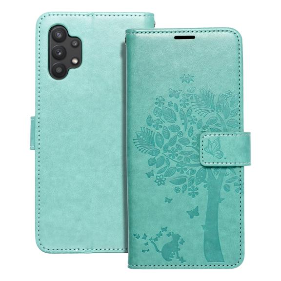 Etui z klapką na Samsung A32 LTE ( 4G ) Mezzo Book drzewo zielone