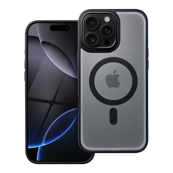 Futerał do iPhone 16 PRO MAX Matte Mag Cover zgodny z MagSafe czarny