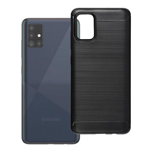 Etui na Samsung A51 Carbon 2.0 czarny