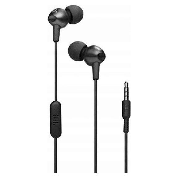 Słuchawki przewodowe douszne Jack 3,5 mm JBL C200Si czarne
