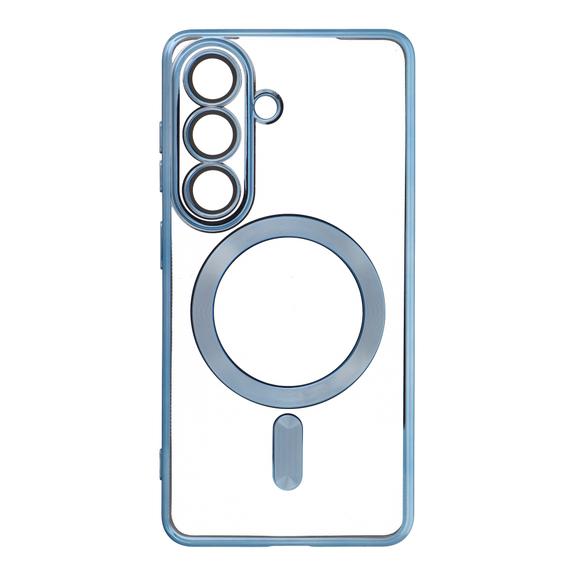 Futerał do Samsung S26 Electro Mag Cover zgodny z MagSafe niebieski
