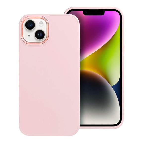 Futerał do iPhone 13 Frame pudrowy róż