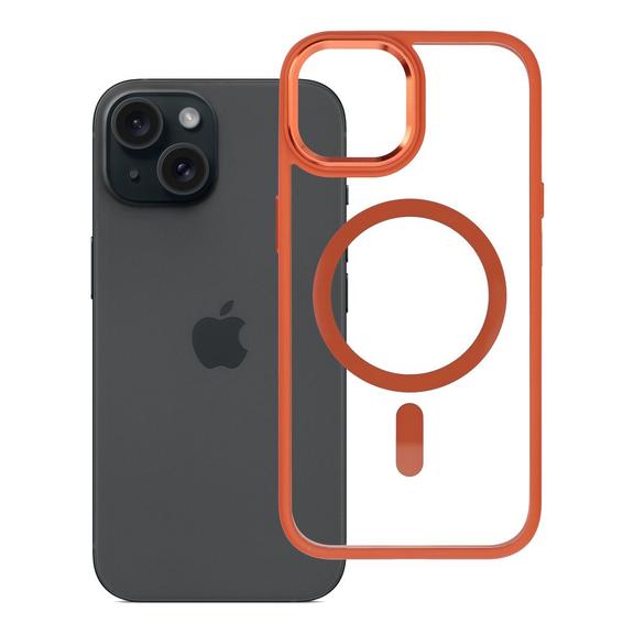 ROAR futerał MAG BUMPER kompatybilny z MagSafe do IPHONE 15 pomarańczowy