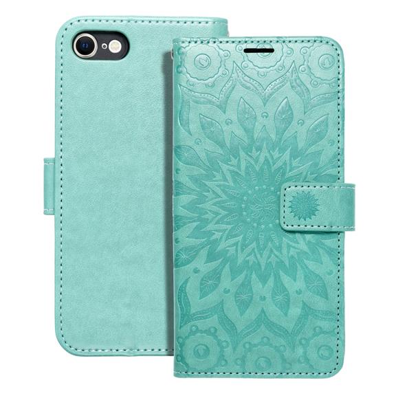 Etui z klapką na iPhone 7 / 8 / SE 2020 / SE 2022 Mezzo Book mandala zielone