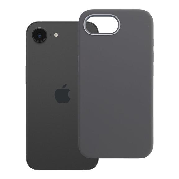 Etui na iPhone 16e (SE4 2025) / 17e Forcell F-Protect Frame Premium zgodny z MagSafe szary 0INT