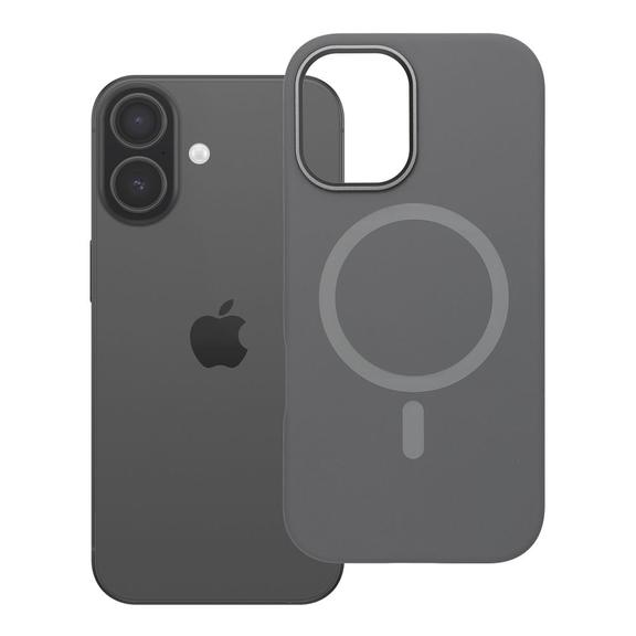 Etui na iPhone 17 Forcell F-Protect Elan Premium zgodne z MagSafe szare 0INT