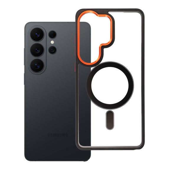 Futerał do Samsung S26 ULTRA Color Edge Mag Cover zgodny z MagSafe czarno złoty