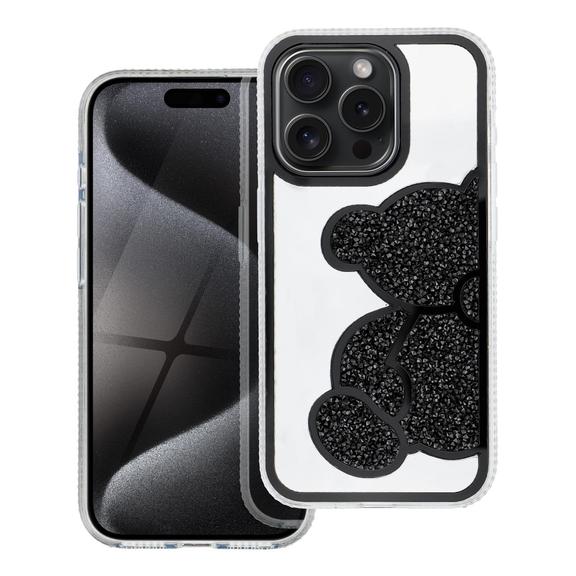 Futerał do iPhone 12 MINI Teddy Bear czarny