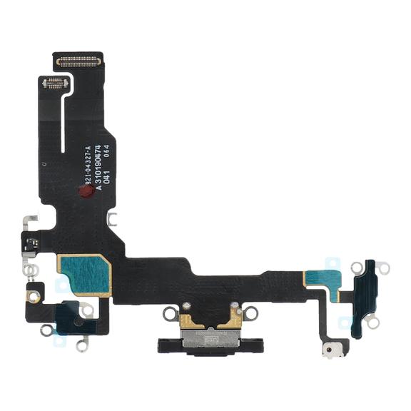 Taśma ładowania USB do IPHONE 15 czarna OEM