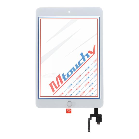 MUSTTBY Ekran dotykowy + taśma klejąca + Home do iPAD Mini 3 (biały)