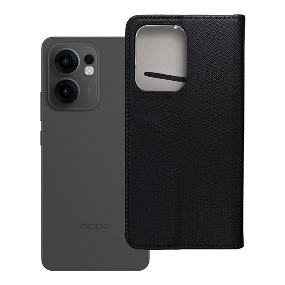 Etui z klapką na Oppo Reno 13F 4G / 5G Smart Case Book czarne