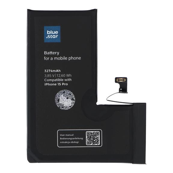 Bateria do iPhone 15 PRO 3274 mAh Blue Star HQ