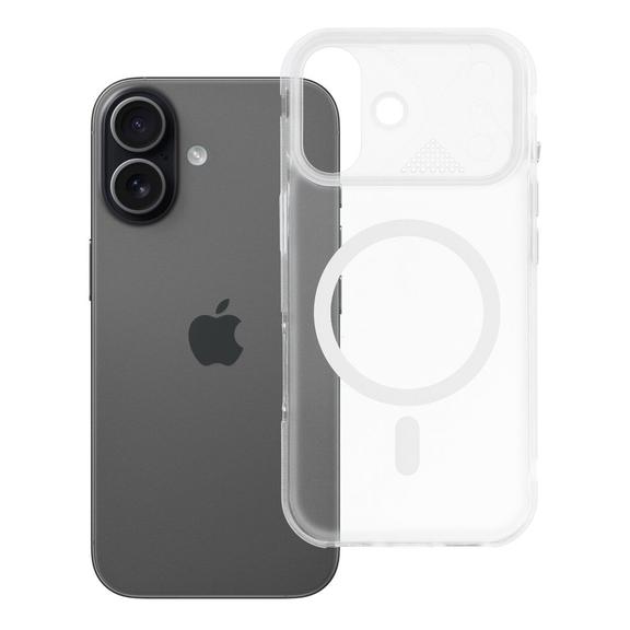 Etui na iPhone 17 Aurora zgodne z MagSafe białe