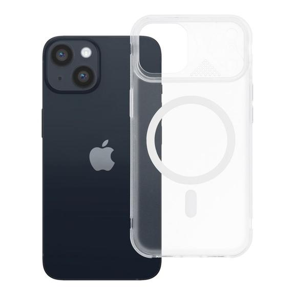 Etui na iPhone 14 Aurora zgodne z MagSafe białe