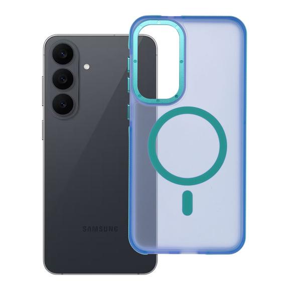 Etui na Samsung S26 FE Forcell F-Protect Vivid Premium zgodne z MagSafe niebieskie 0INT