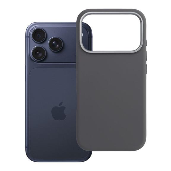 Etui na iPhone 18 Pro / 17 Pro Forcell F-Protect Frame Premium zgodne z MagSafe szare 0INT