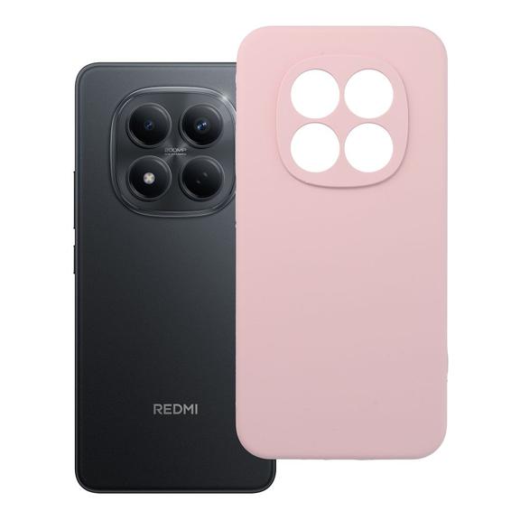 Etui na Xiaomi Redmi Note 15 PRO 5G Silicone 2mm (camera protection) pudrowy róż