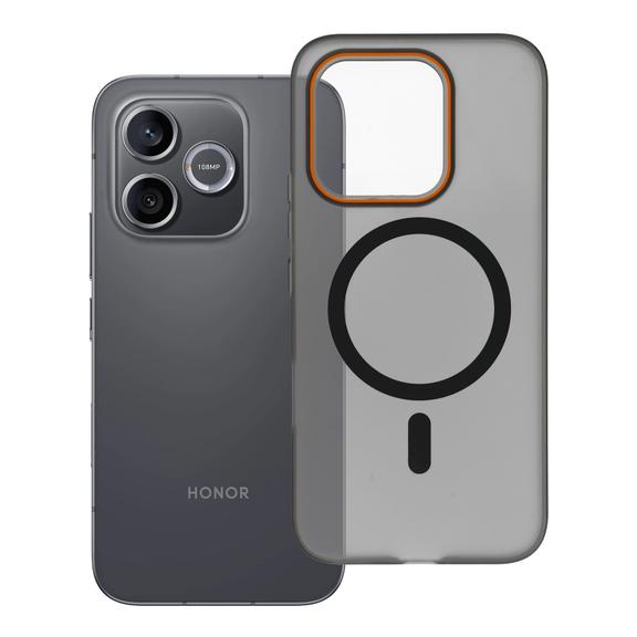 Etui na Honor 600 LITE Go Orange zgodne z MagSafe czarne