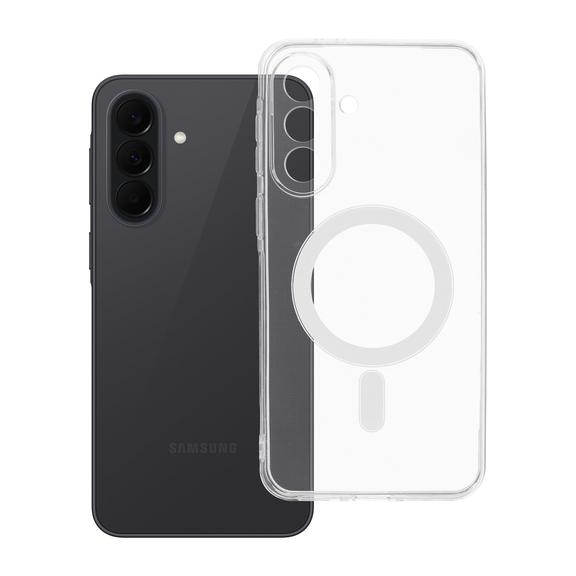 Etui na Samsung A37 5G Clear Case 2 mm Mag Cover zgodne z MagSafe  (camera protection) transparentne