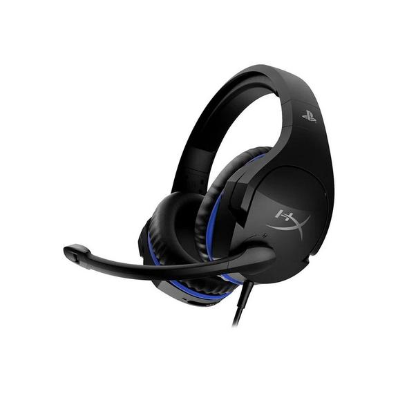 Słuchawki przewodowe nauszne Jack 3,5 mm HyperX Cloud Stinger PlayStation czarno niebieskie